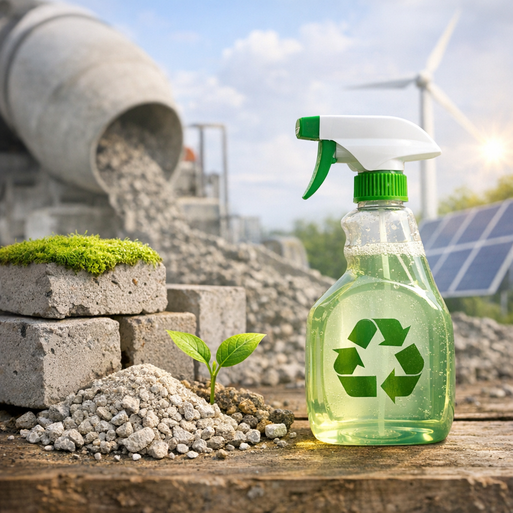 Jak snížit uhlíkovou stopu betonu?