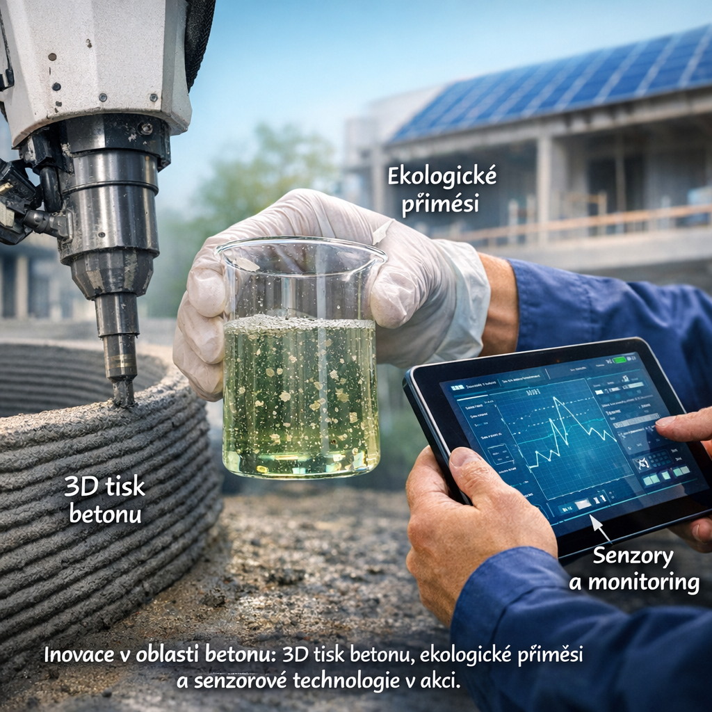 Technologické inovace v oblasti betonu