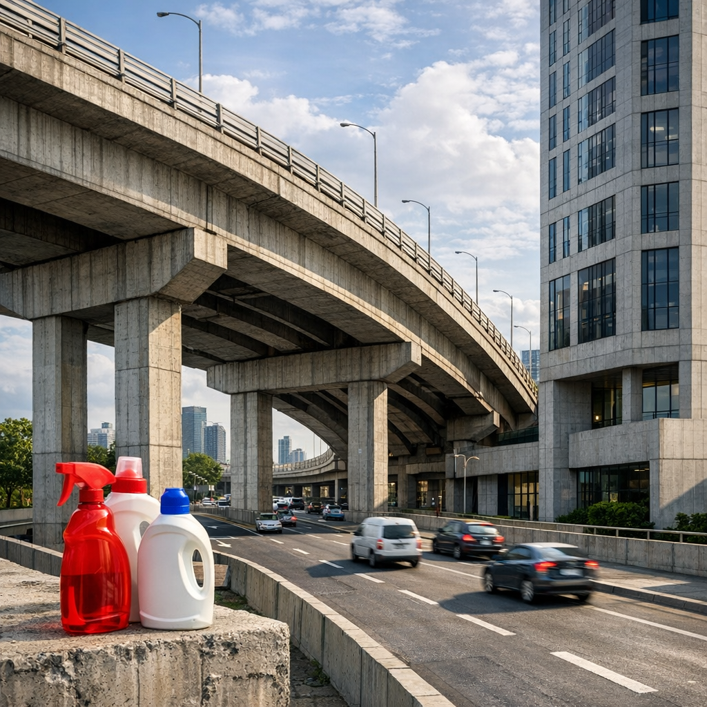 Role betonu v městské infrastruktuře