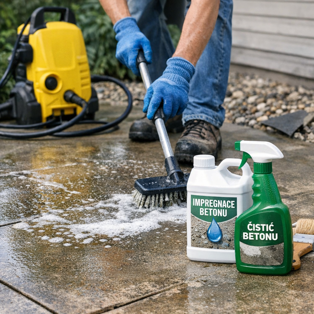 Jak udržovat a chránit venkovní beton?