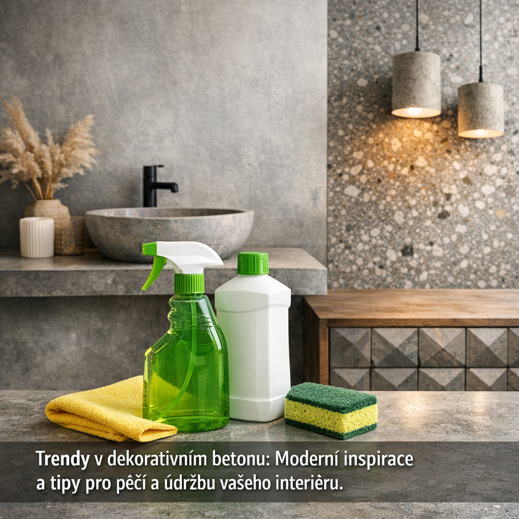 Dekorativní beton: trendy a inspirace