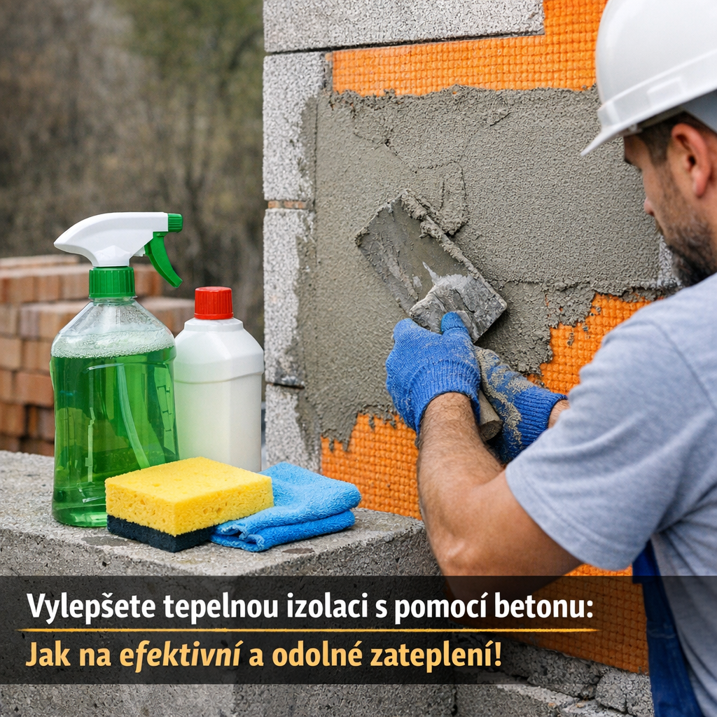 Jak zlepšit tepelnou izolaci pomocí betonu?