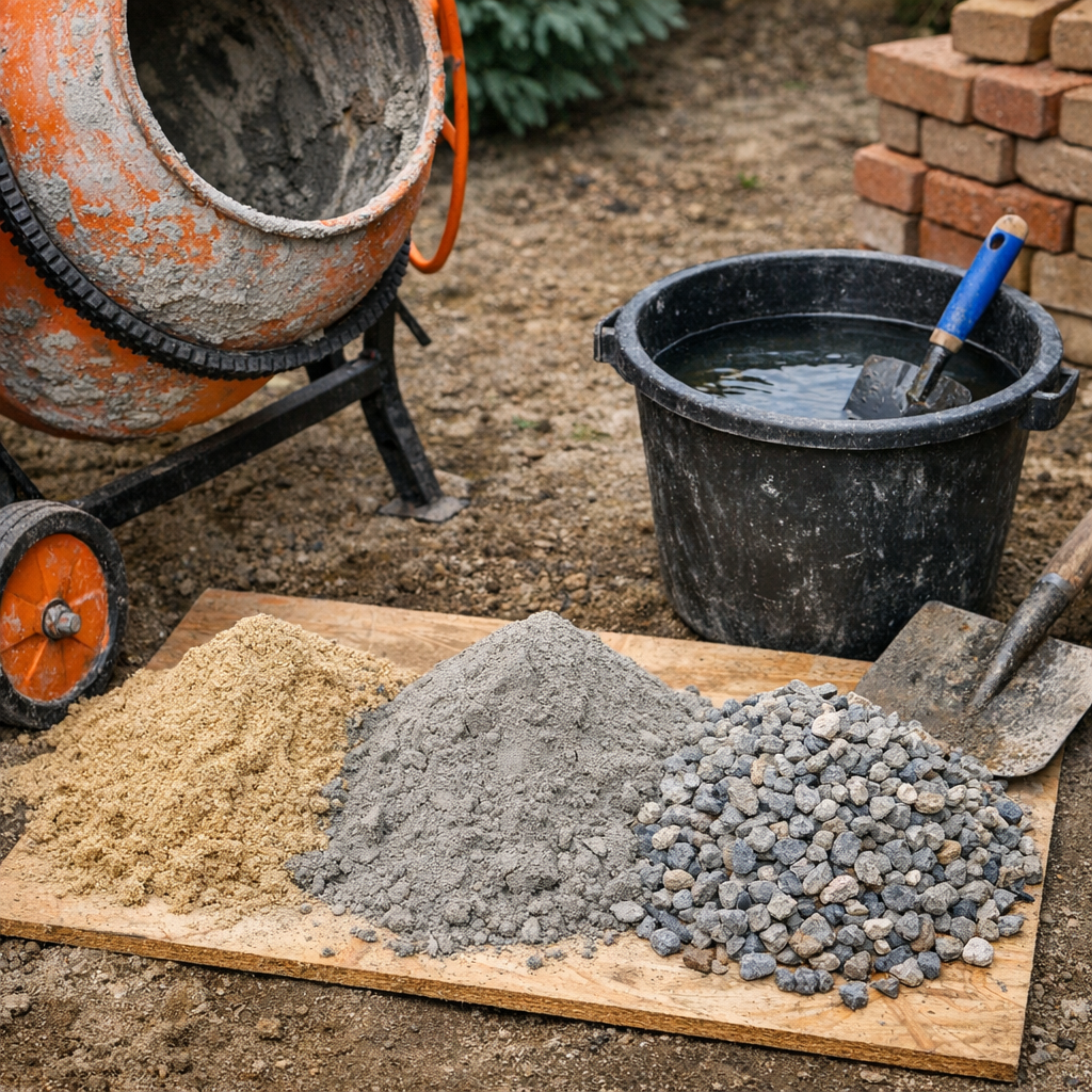 Jak vyrobit beton doma?